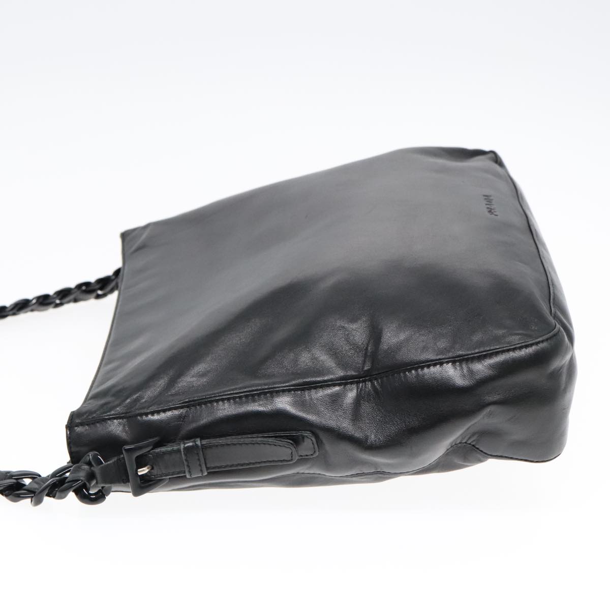 Luxury Prada Shoulder Bag Leather Black  bs18033