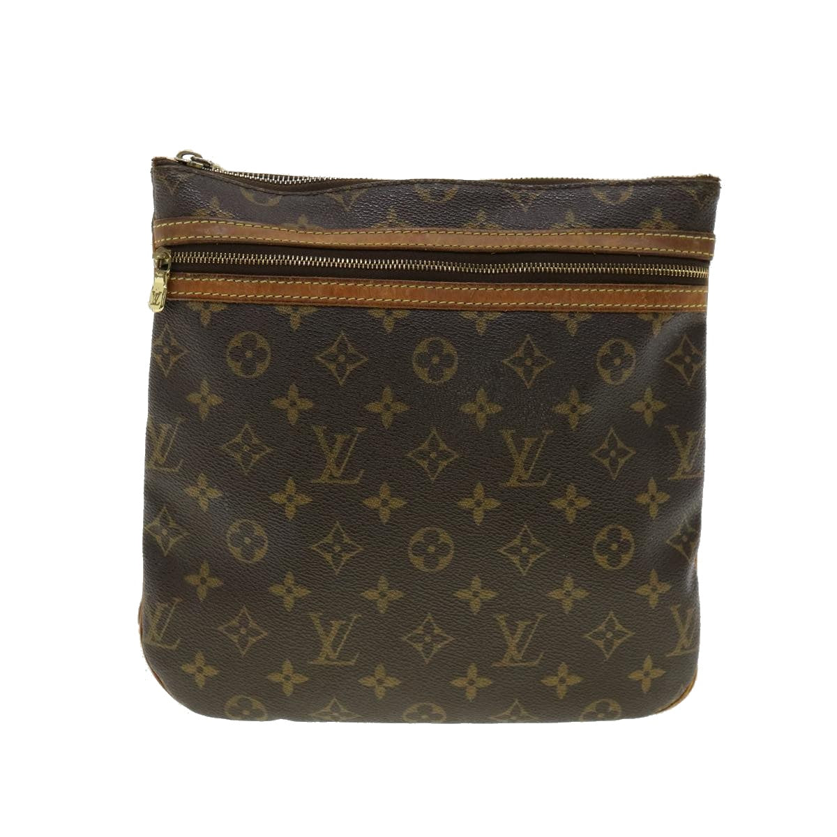 LOUIS VUITTON Monnogram Pochette Bosphore Shoulder Bag M40044 LV bs1805