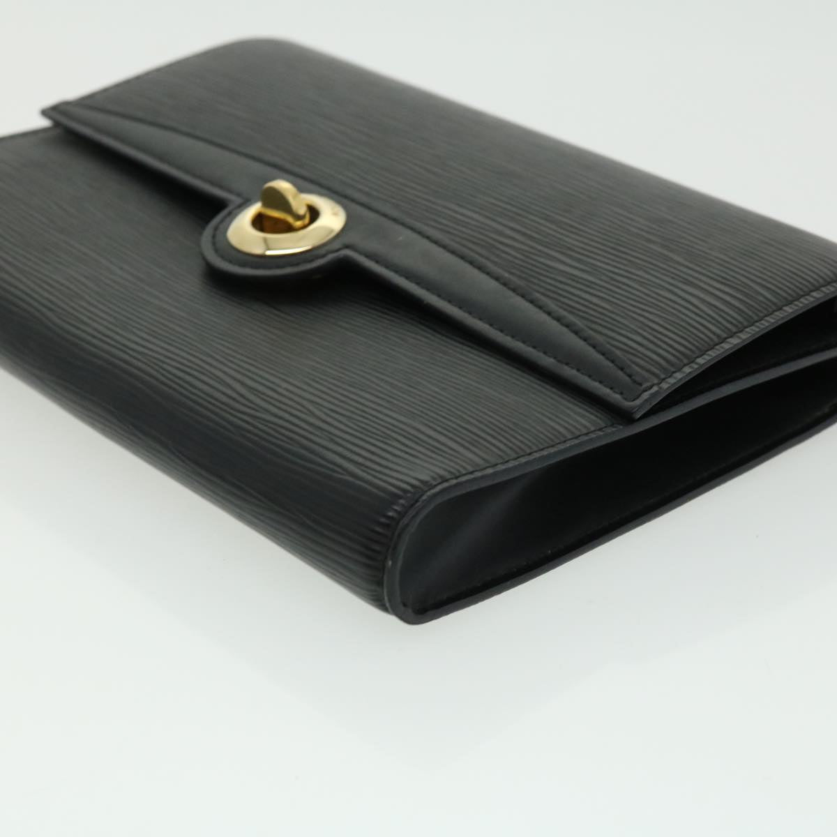 LOUIS VUITTON Epi Arsch Clutch Shoulder Bag 2Way Black M52572 LV bs1807