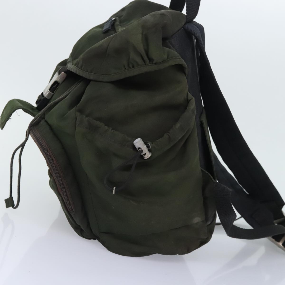 Luxury Prada Backpack Nylon Green  bs18109