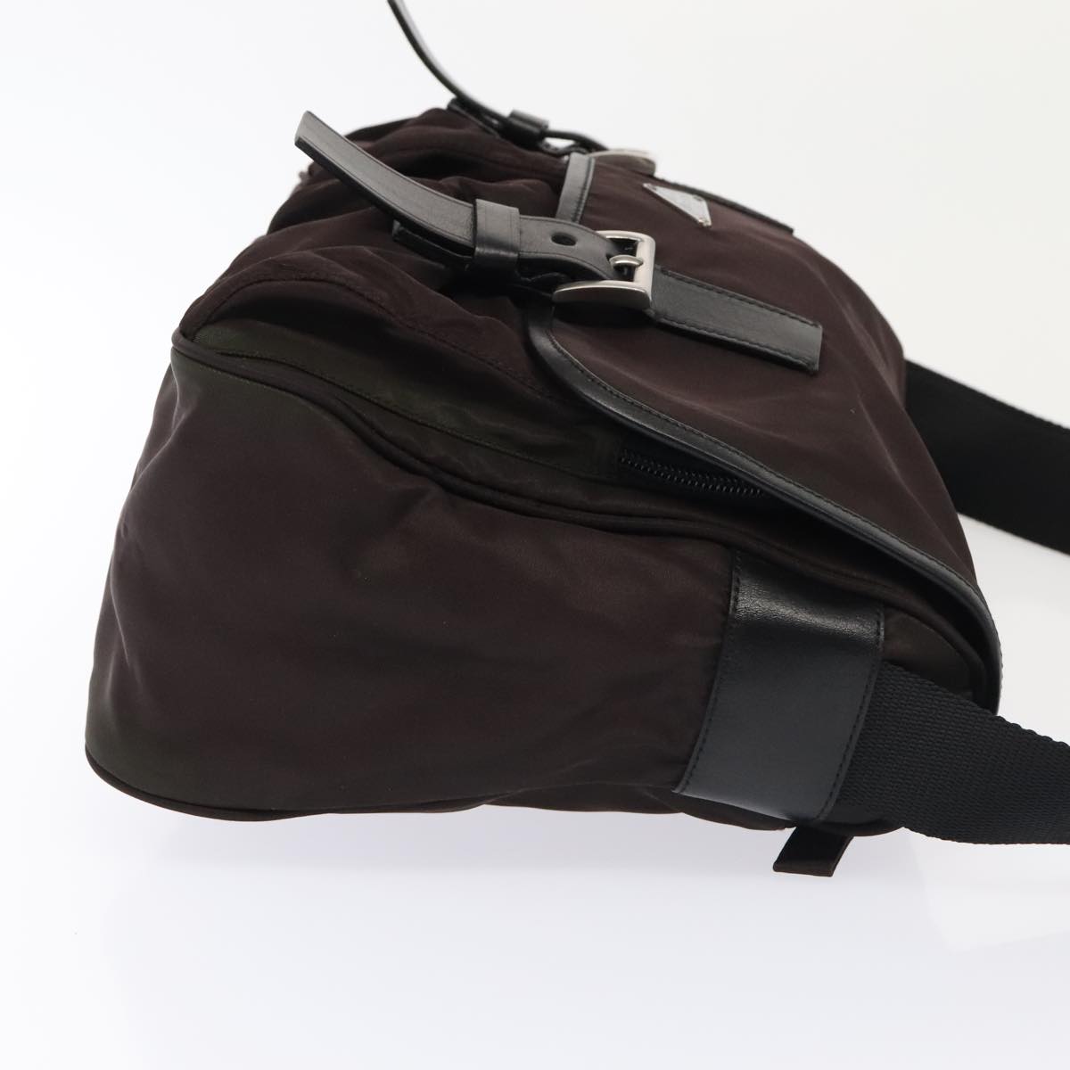 Luxury Prada Shoulder Bag Nylon Brown  bs18144