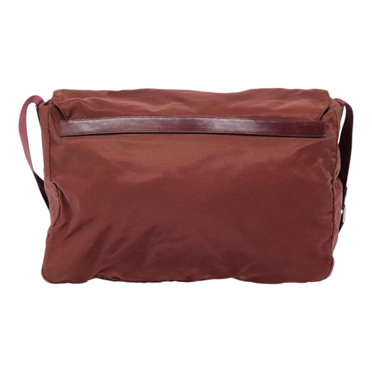 Luxury Prada Shoulder Bag Nylon Red  bs18145