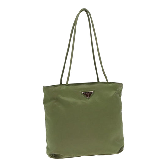 Luxury Prada Tote Bag Nylon Khaki  bs18198