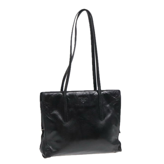 Luxury Prada Shoulder Bag Leather Black  bs18201