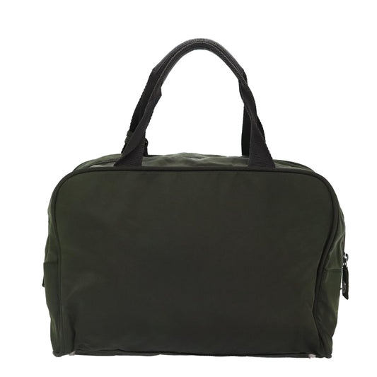 Luxury Prada Hand Bag Nylon Green Silver  bs18315
