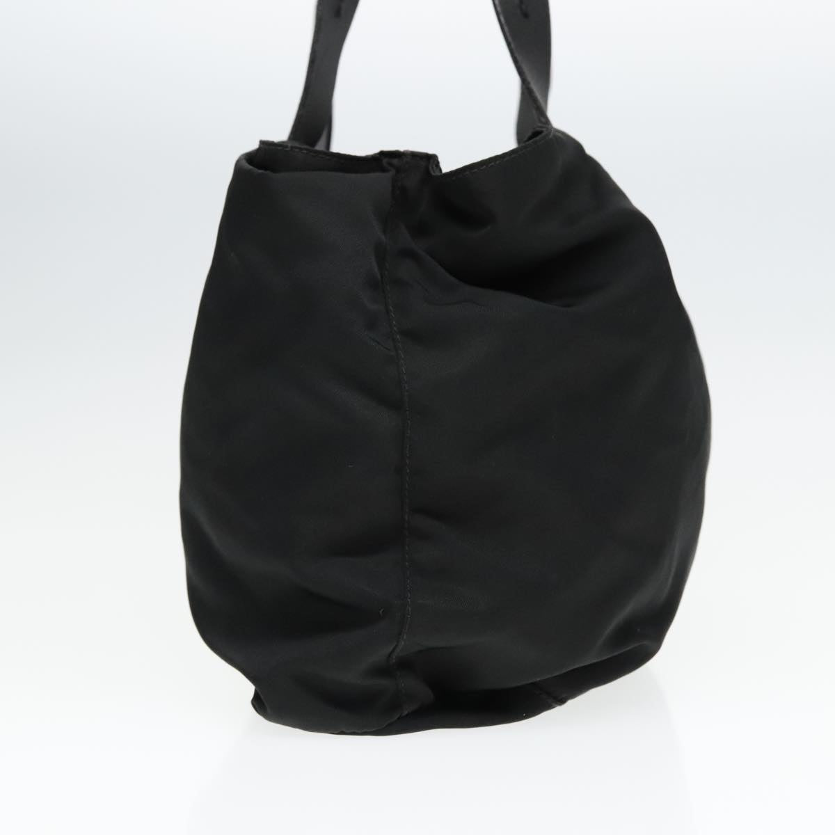 Luxury Prada Hand Bag Nylon Black Silver  bs18317