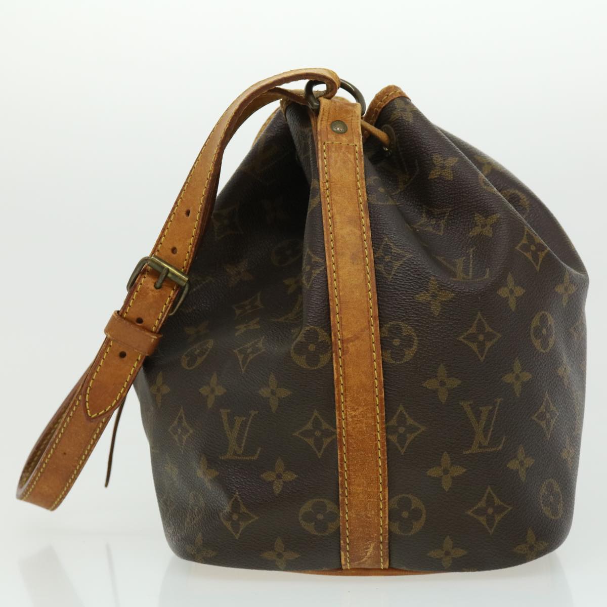 LOUIS VUITTON Monogram Petit Noe Shoulder Bag M42226 LV bs1837