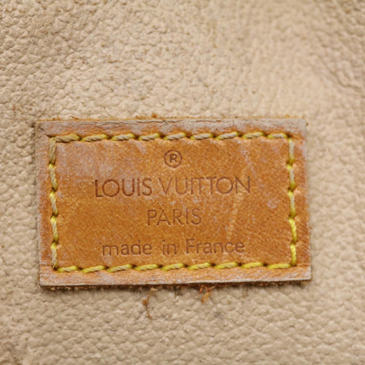 LOUIS VUITTON Monogram Sac Plat Hand Bag M51140 LV bs1840