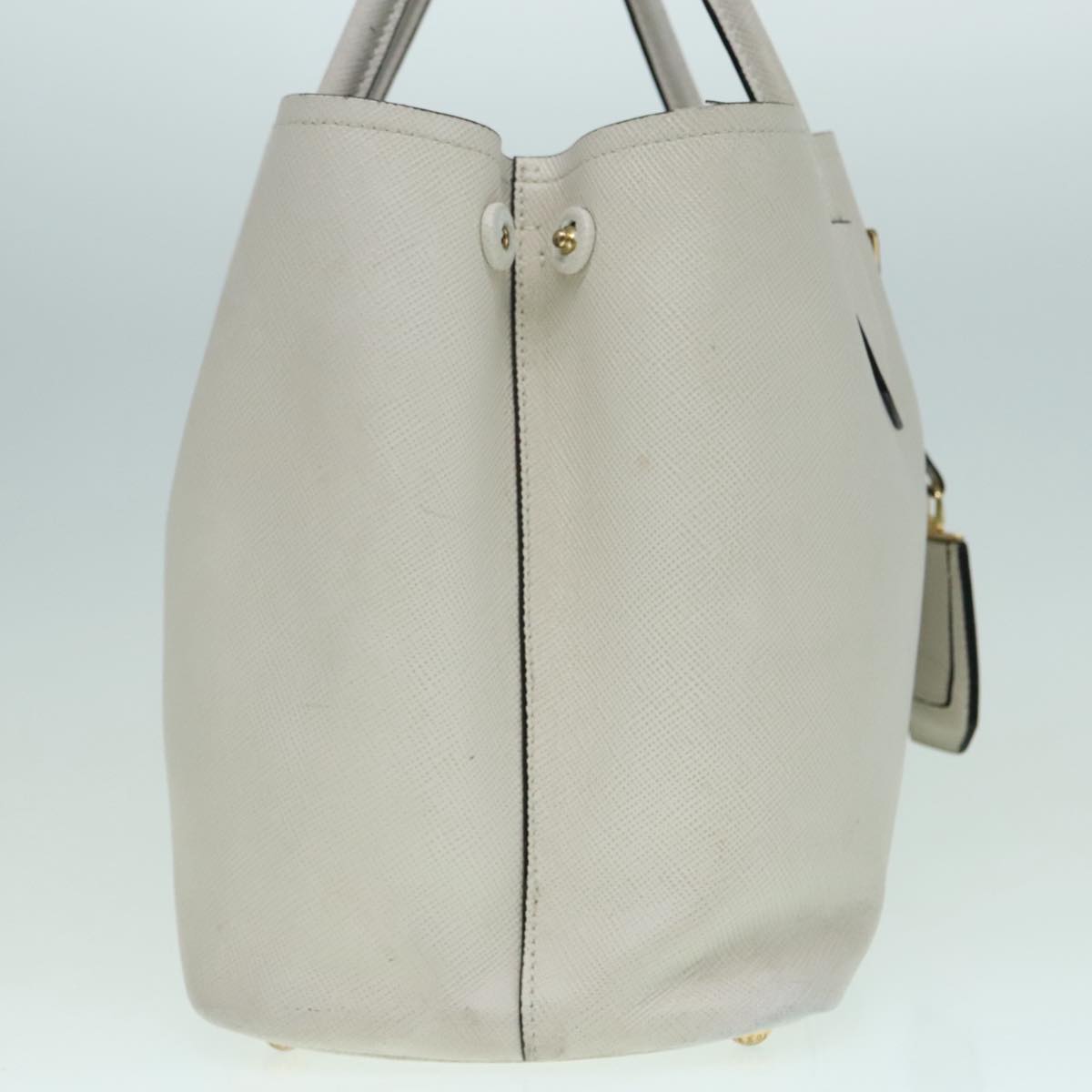 Luxury Prada Safiano leather Hand Bag White  bs18431