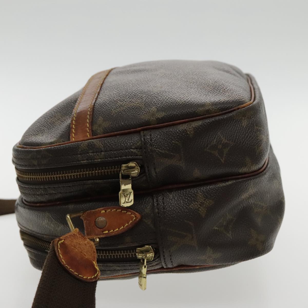 LOUIS VUITTON Monogram Reporter PM Shoulder Bag M45254 LV bs18639