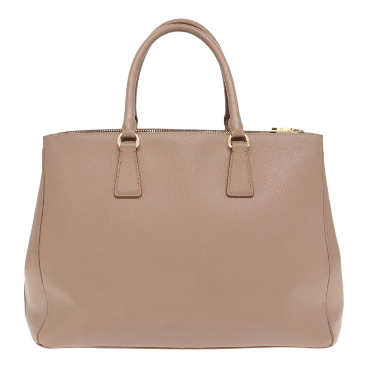 Luxury Prada Galleria Hand Bag Safiano leather Pink Gold  bs18675
