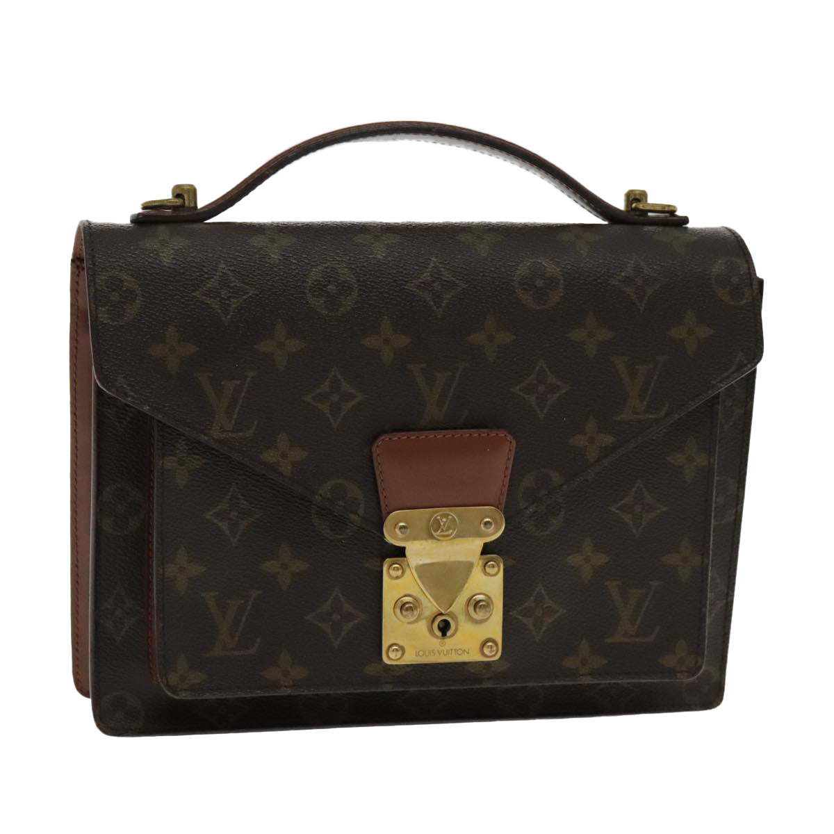 LOUIS VUITTON Monogram Monceau 26 Shoulder Bag M51187 LV bs18686
