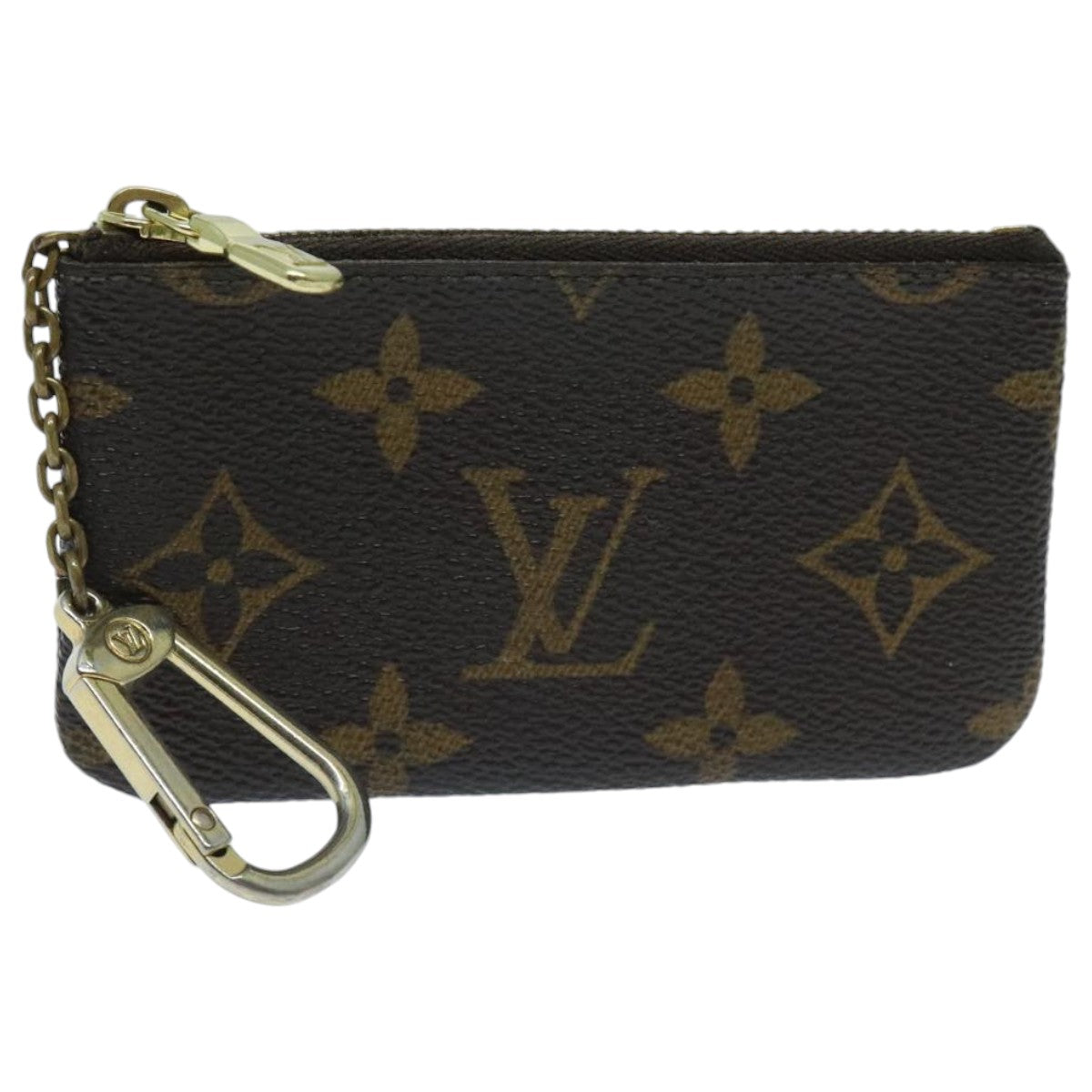 LOUIS VUITTON Monogram Pochette Cles Coin Purse M62650 LV bs18717