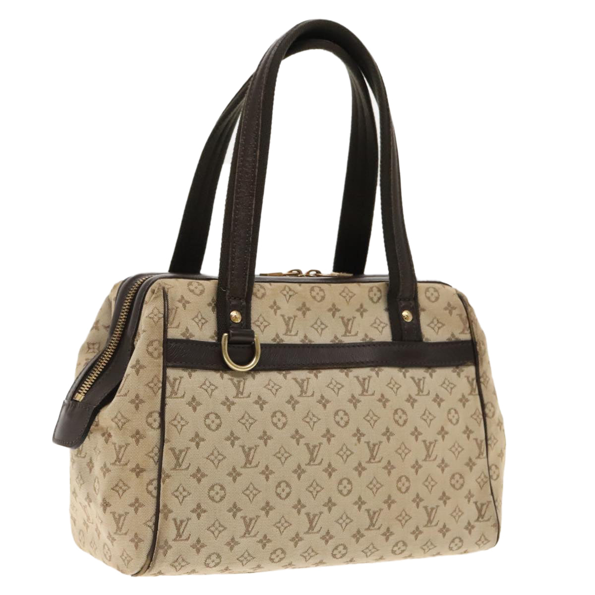 LOUIS VUITTON Monogram Mini Josephine PM Hand Bag Khaki M92215 LV bs18735