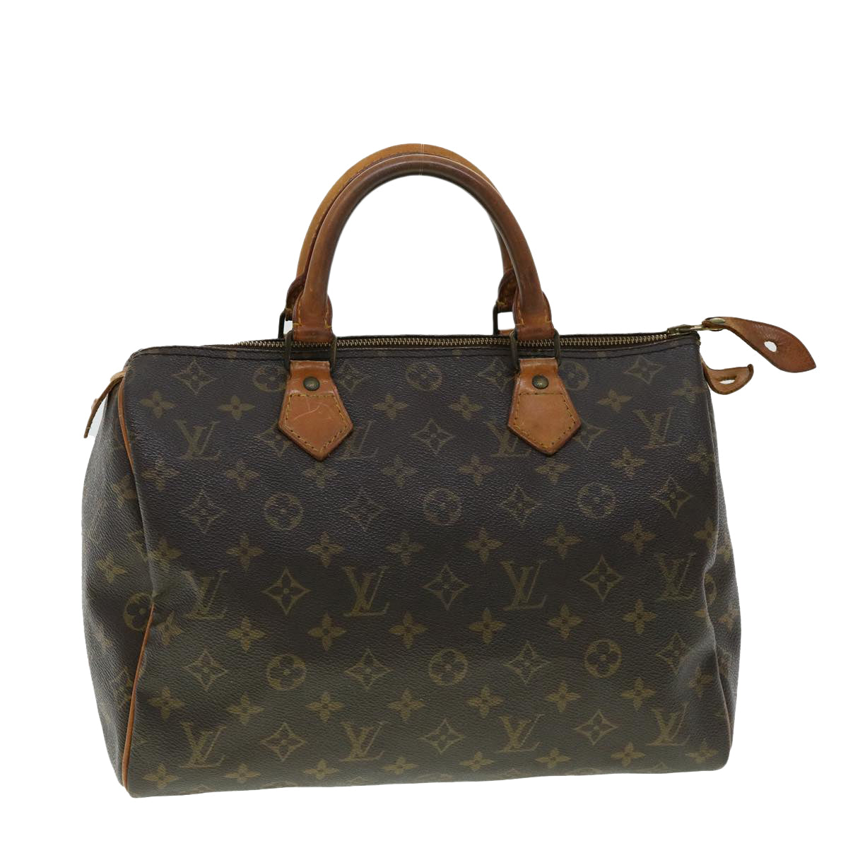 LOUIS VUITTON Monogram Speedy 30 Hand Bag M41526 LV bs1874