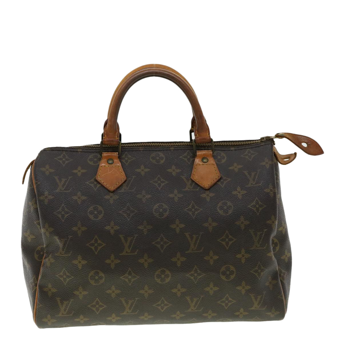 LOUIS VUITTON Monogram Speedy 30 Hand Bag M41526 LV bs1874