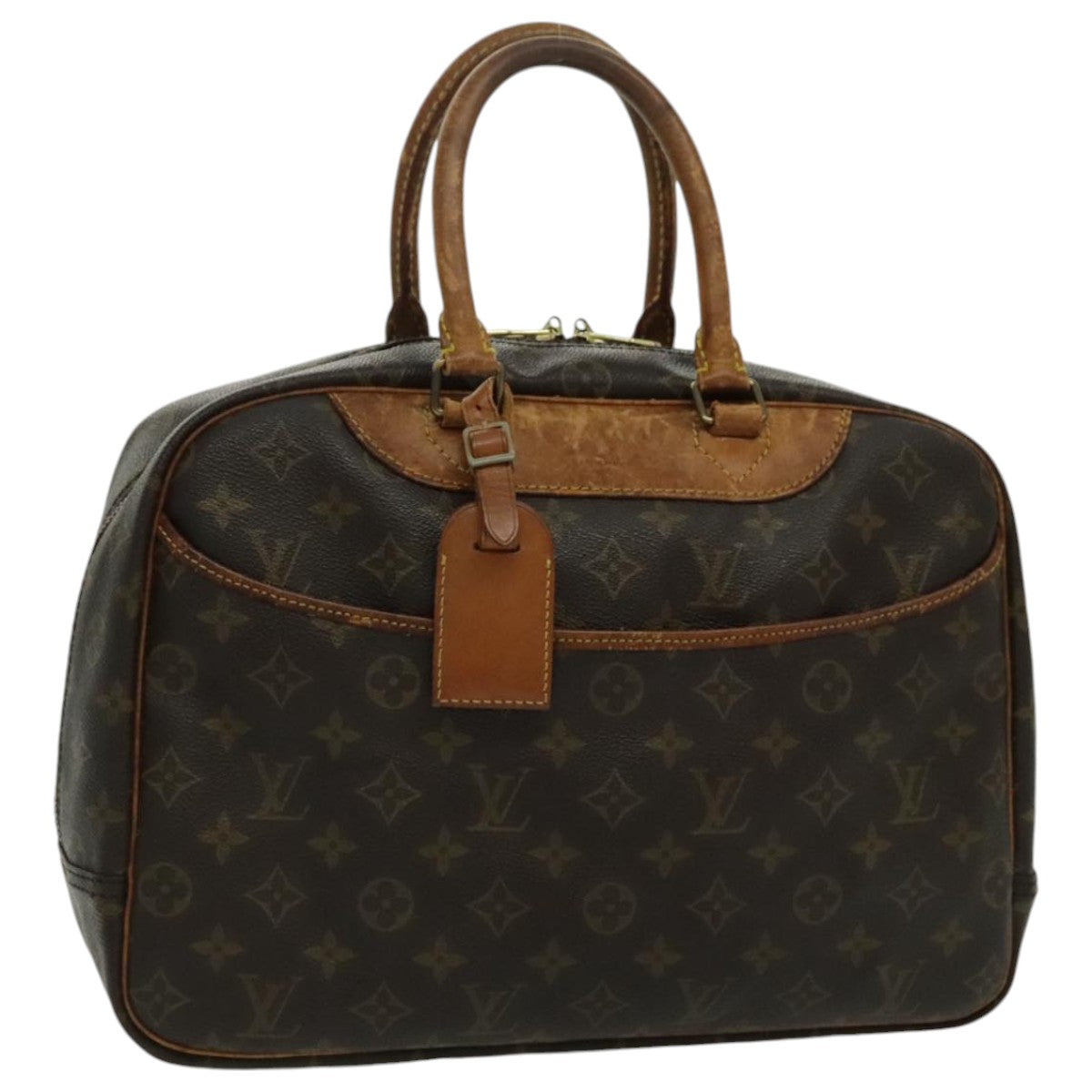 LOUIS VUITTON Monogram Deauville Hand Bag M47270 LV bs18976