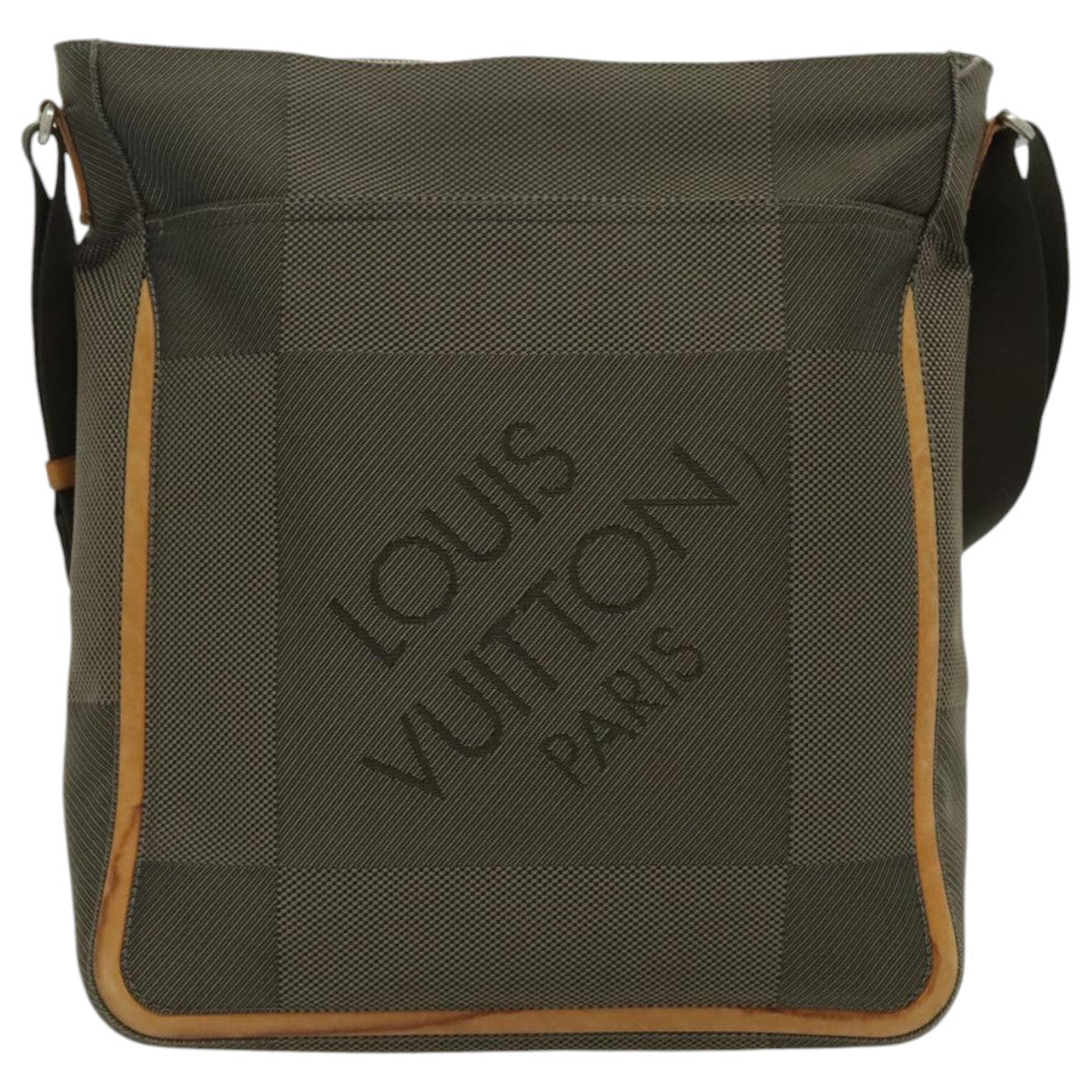 LOUIS VUITTON Damier Geant Compignon Messenger bag Khaki M93045 LV bs18998