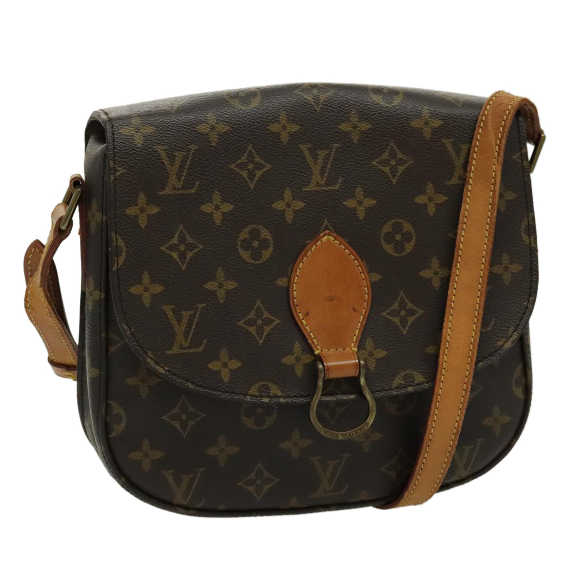LOUIS VUITTON Monogram Saint Cloud GM Shoulder Bag M51242 LV bs19028