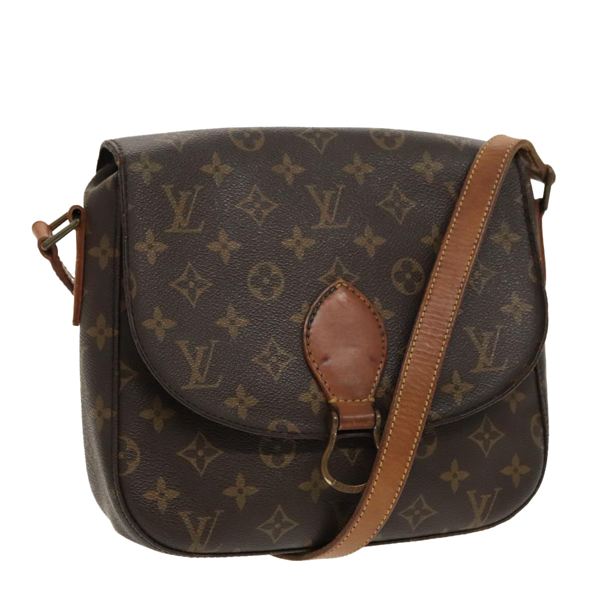 LOUIS VUITTON Monogram Saint Cloud GM Shoulder Bag M51242 LV bs19086