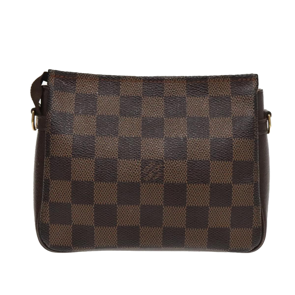 LOUIS VUITTON Damier Ebene Trousse Makeup Pouch N51982 LV bs19123