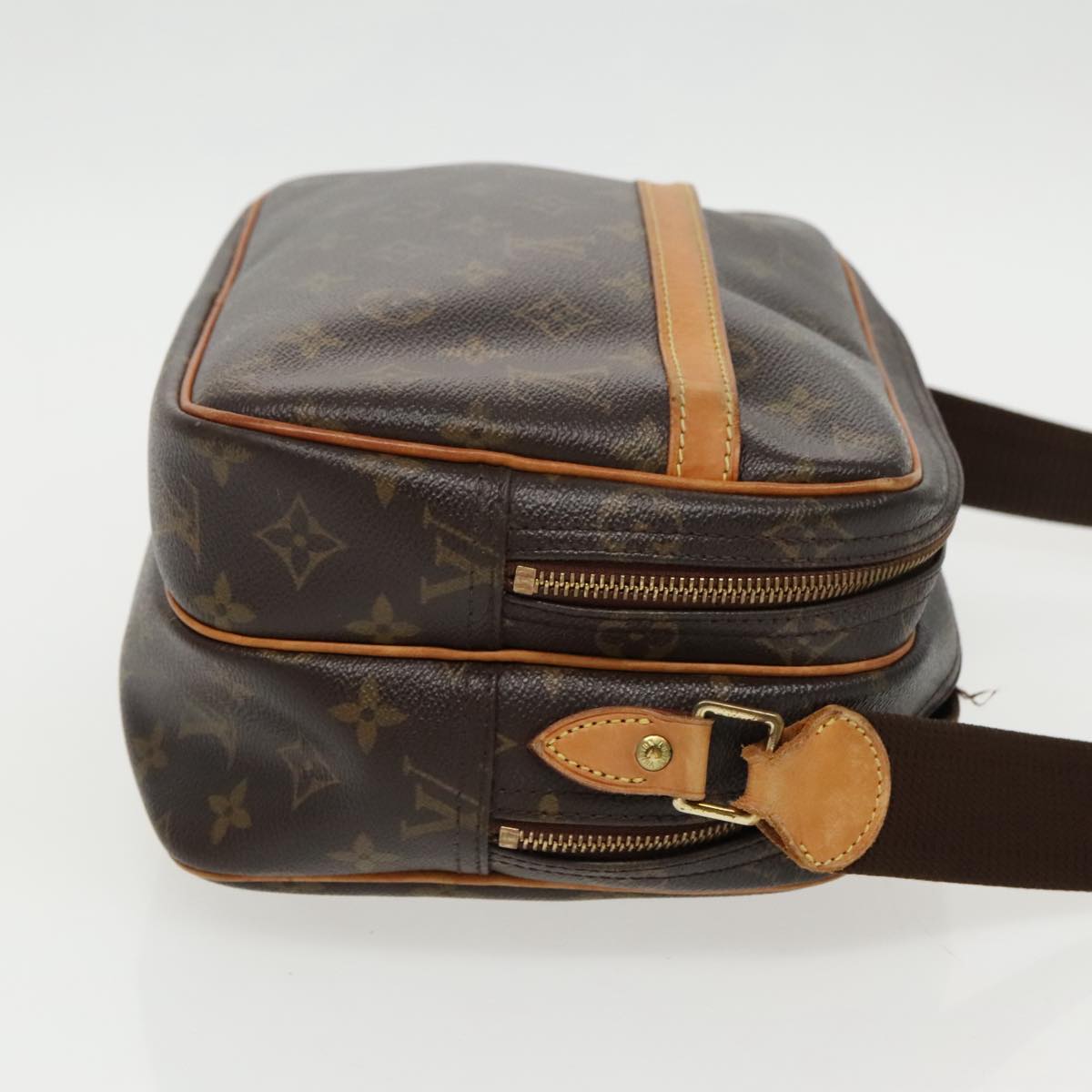 LOUIS VUITTON Monogram Reporter PM Shoulder Bag M45254 LV bs19140