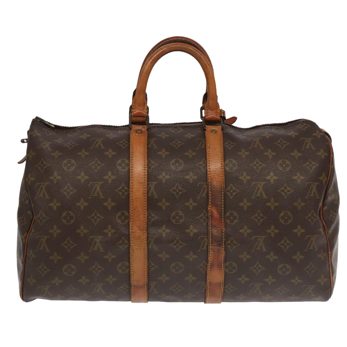 LOUIS VUITTON Monogram Keepall 45 Boston Bag M41428 LV bs19174