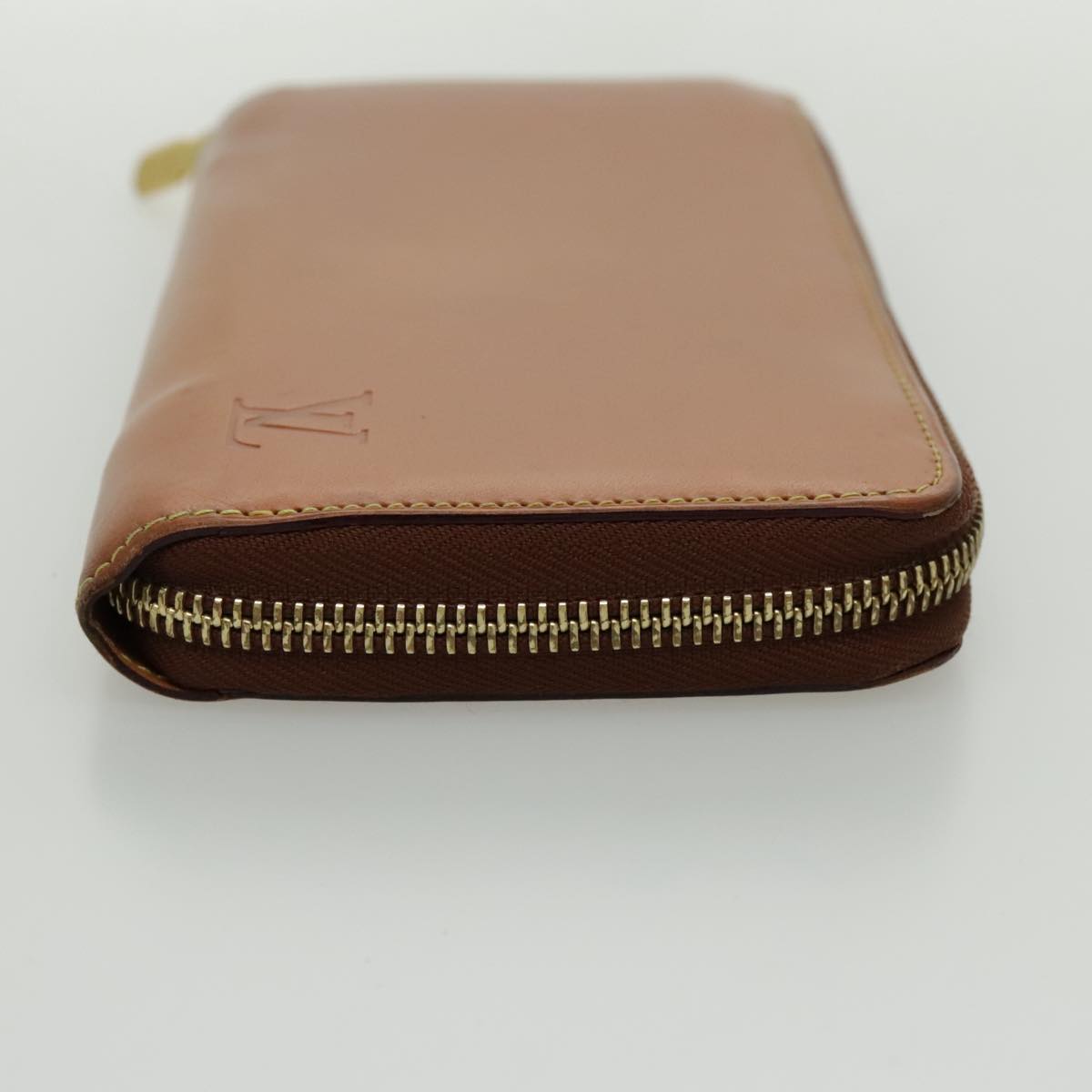LOUIS VUITTON Nomad leather Zippy Wallet Long Wallet Brown M85068 bs19234