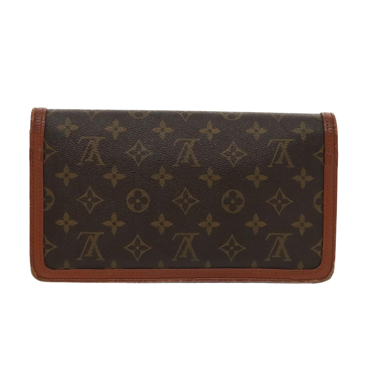 LOUIS VUITTON Monogram Pochette Dam PM Clutch Bag M51812 LV bs19237