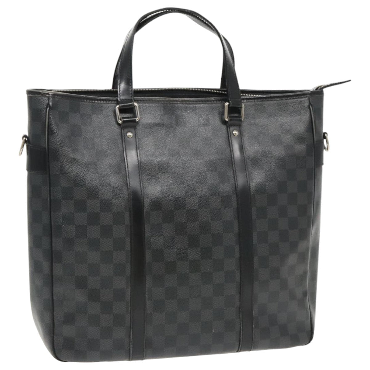 LOUIS VUITTON Damier Graphite Tadao Shoulder Bag 2way N51192 LV bs19238