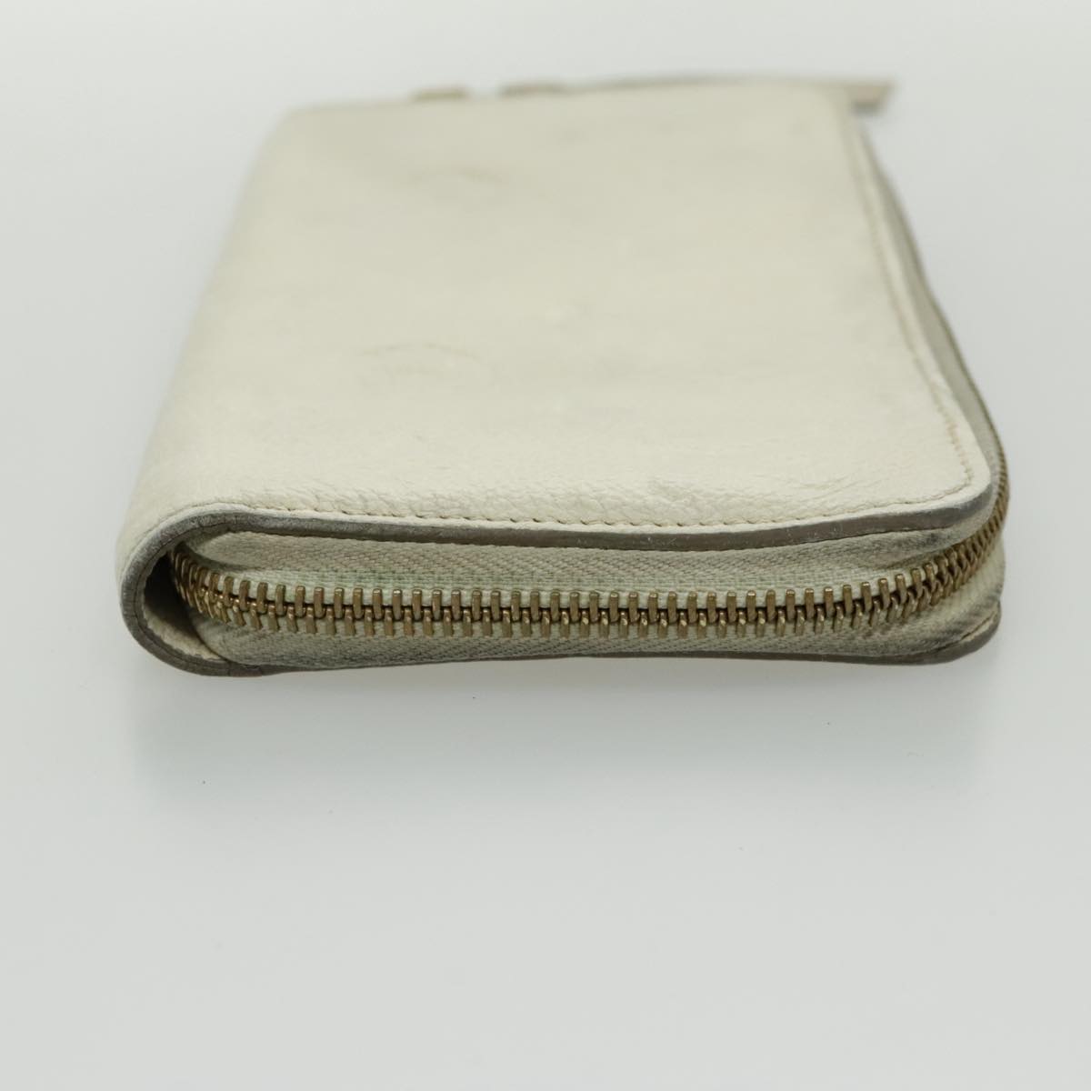 LOUIS VUITTON Empreinte Portefeuille Secret Ron Wallet White M93437 bs19239