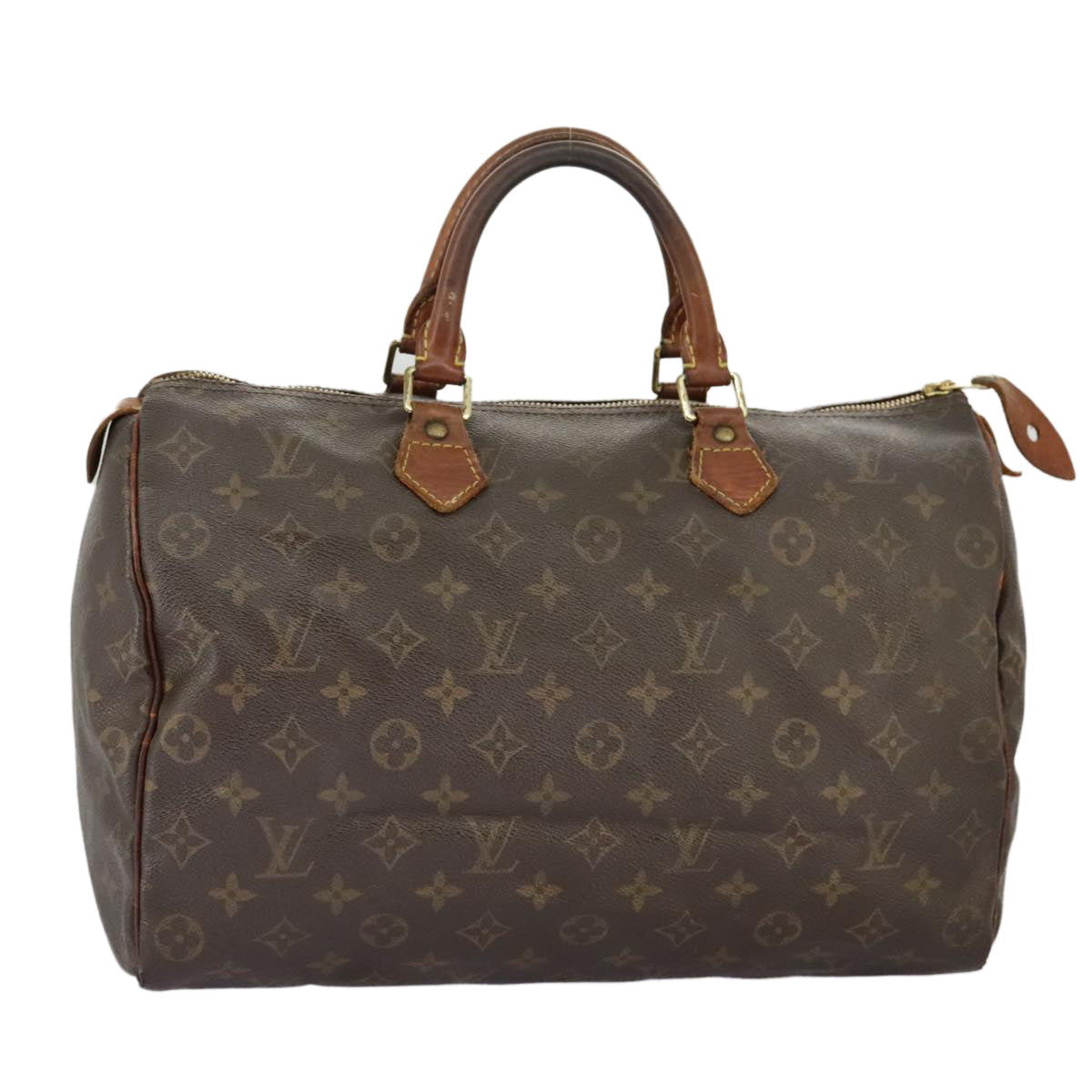 LOUIS VUITTON Monogram Speedy 35 Hand Bag M41524 LV bs19356