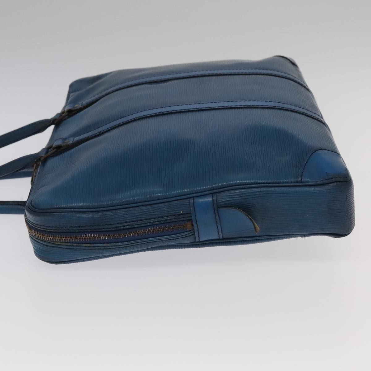 LOUIS VUITTON Epi Porte Documents Voyage Business Bag Blue M54475 bs19360