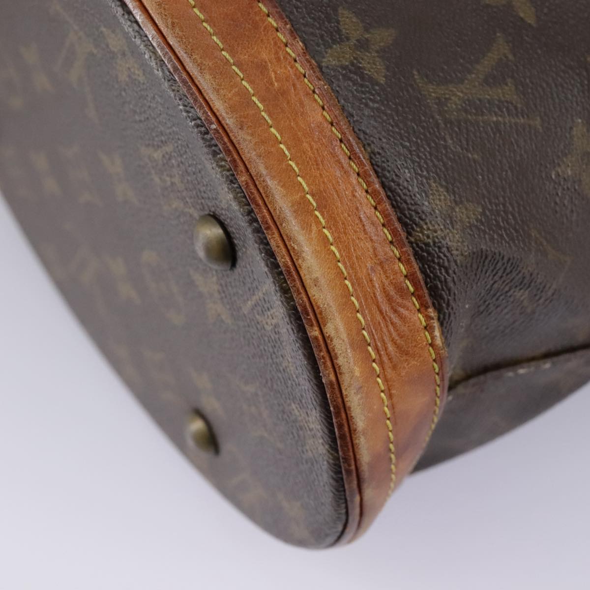 LOUIS VUITTON Monogram Bucket PM Shoulder Bag M42238 LV bs19361