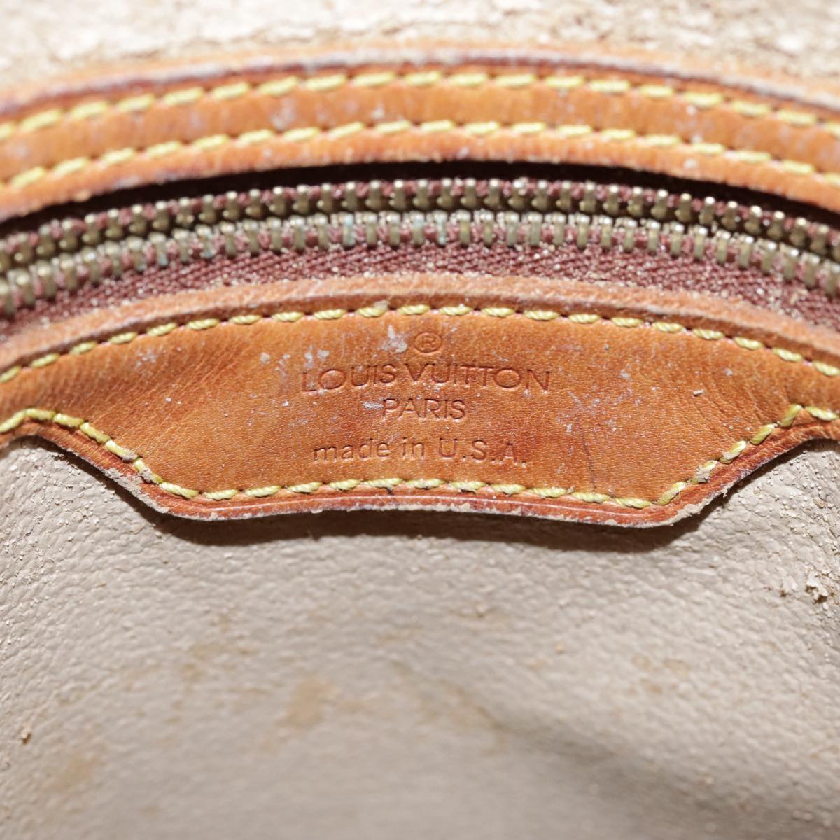 LOUIS VUITTON Monogram Bucket PM Shoulder Bag M42238 LV bs19361