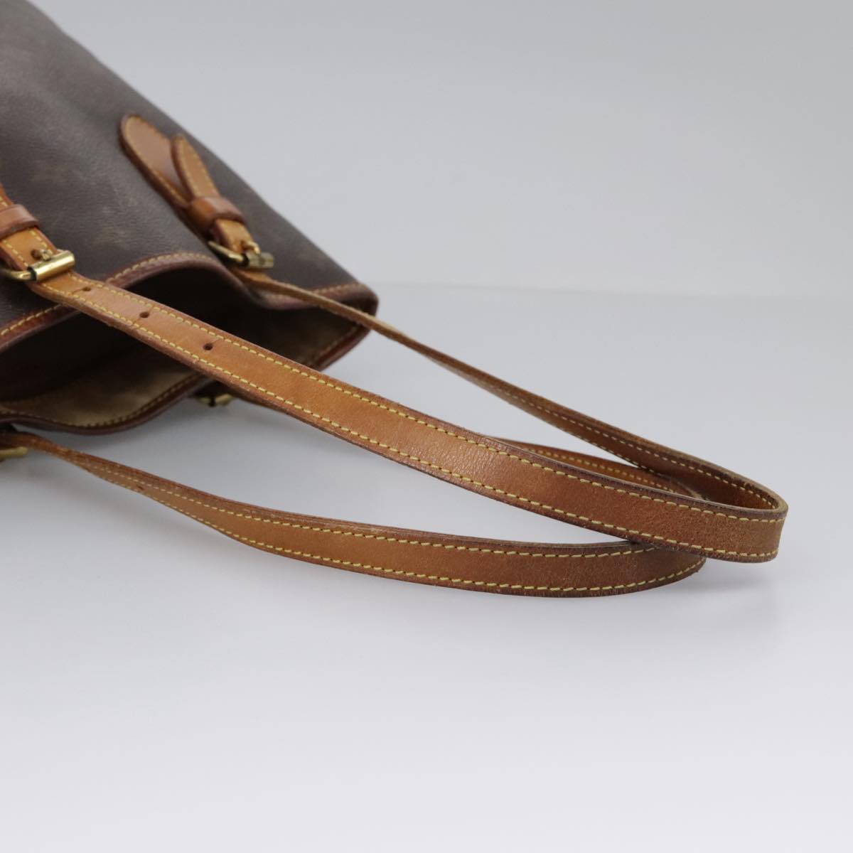 LOUIS VUITTON Monogram Bucket PM Shoulder Bag M42238 LV bs19361
