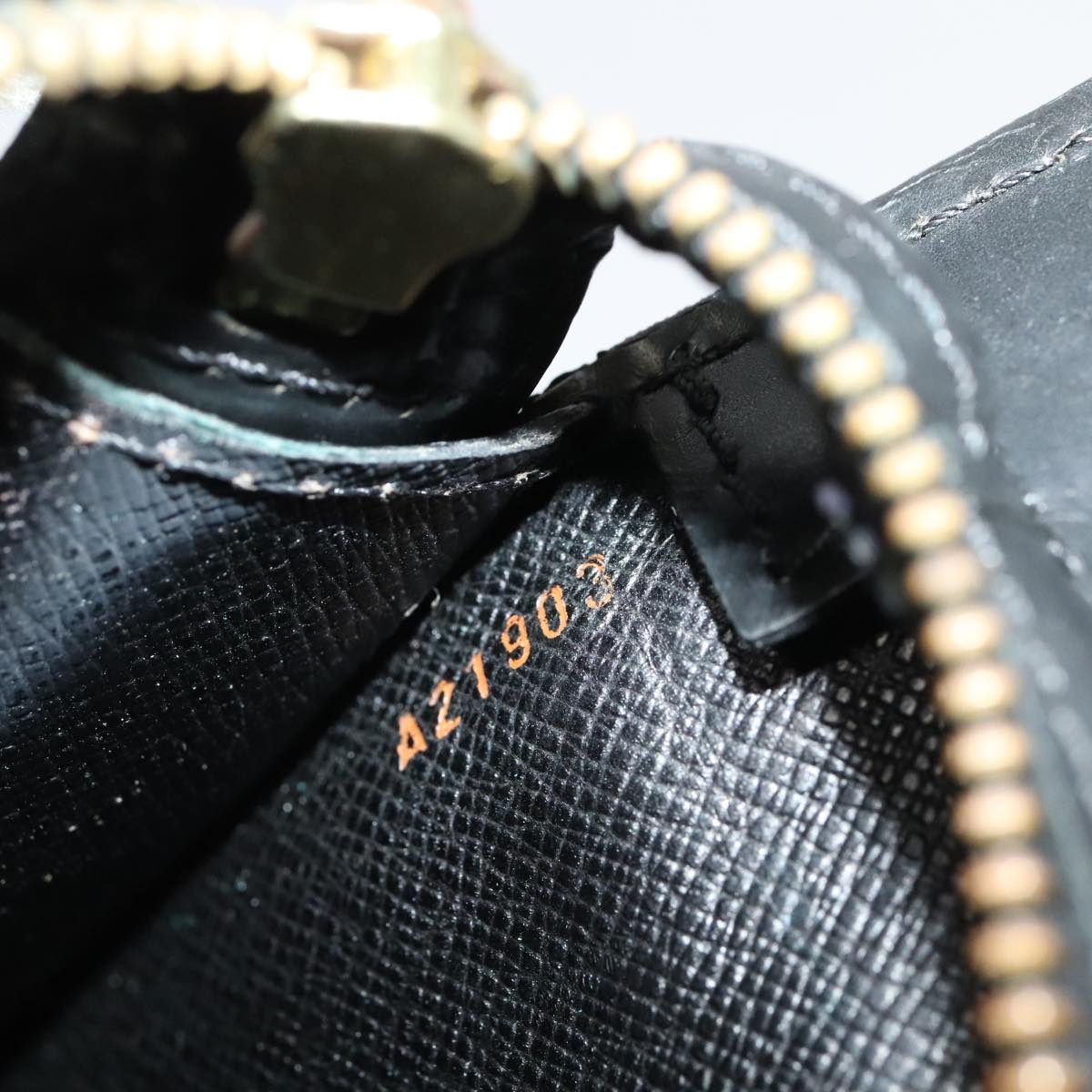 LOUIS VUITTON Epi Angian Shoulder Bag 2way Black M52112 LV bs19383