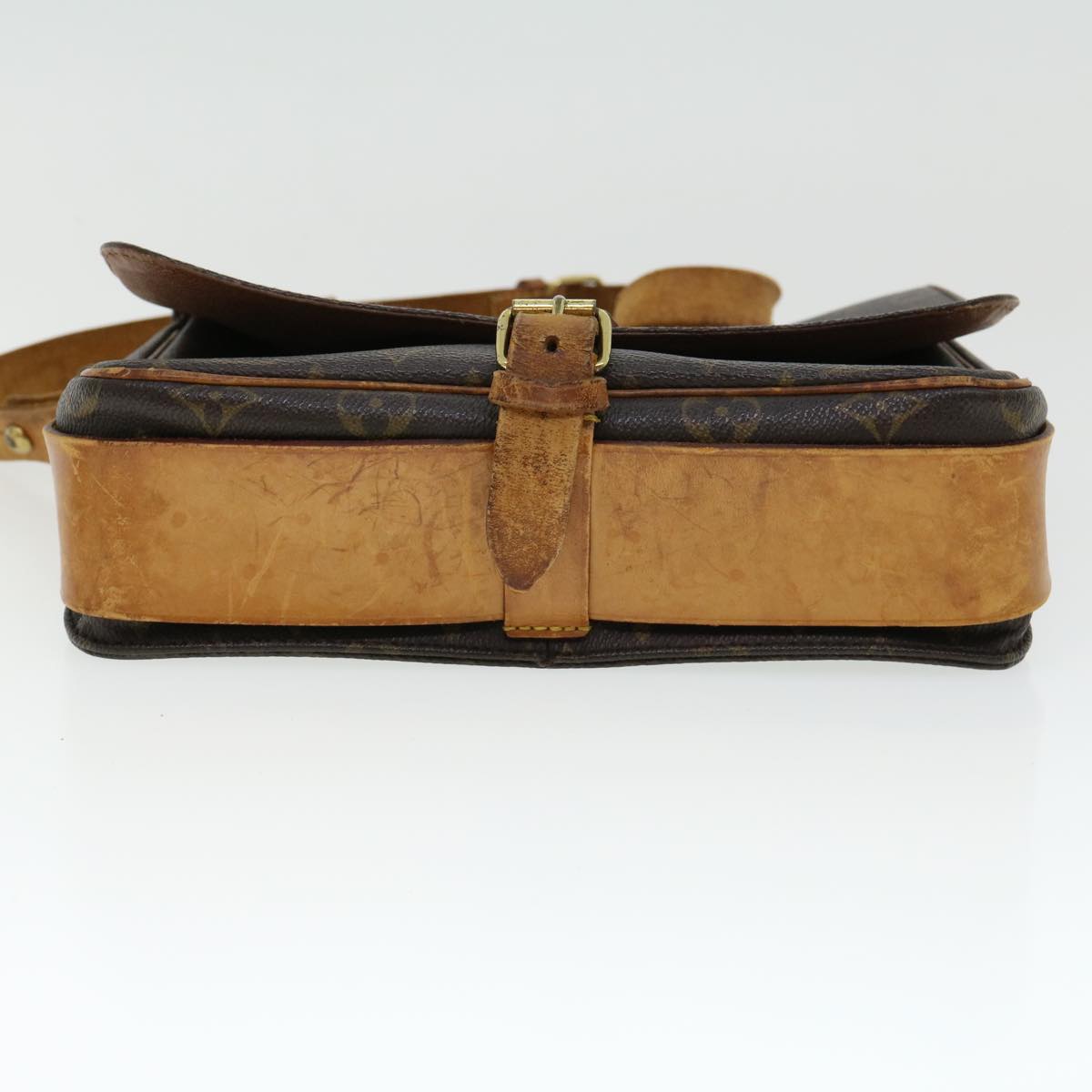 LOUIS VUITTON Monogram Cartouchiere GM Shoulder Bag M51252 LV bs1956