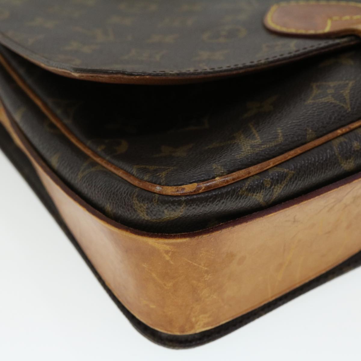 LOUIS VUITTON Monogram Cartouchiere GM Shoulder Bag M51252 LV bs1956