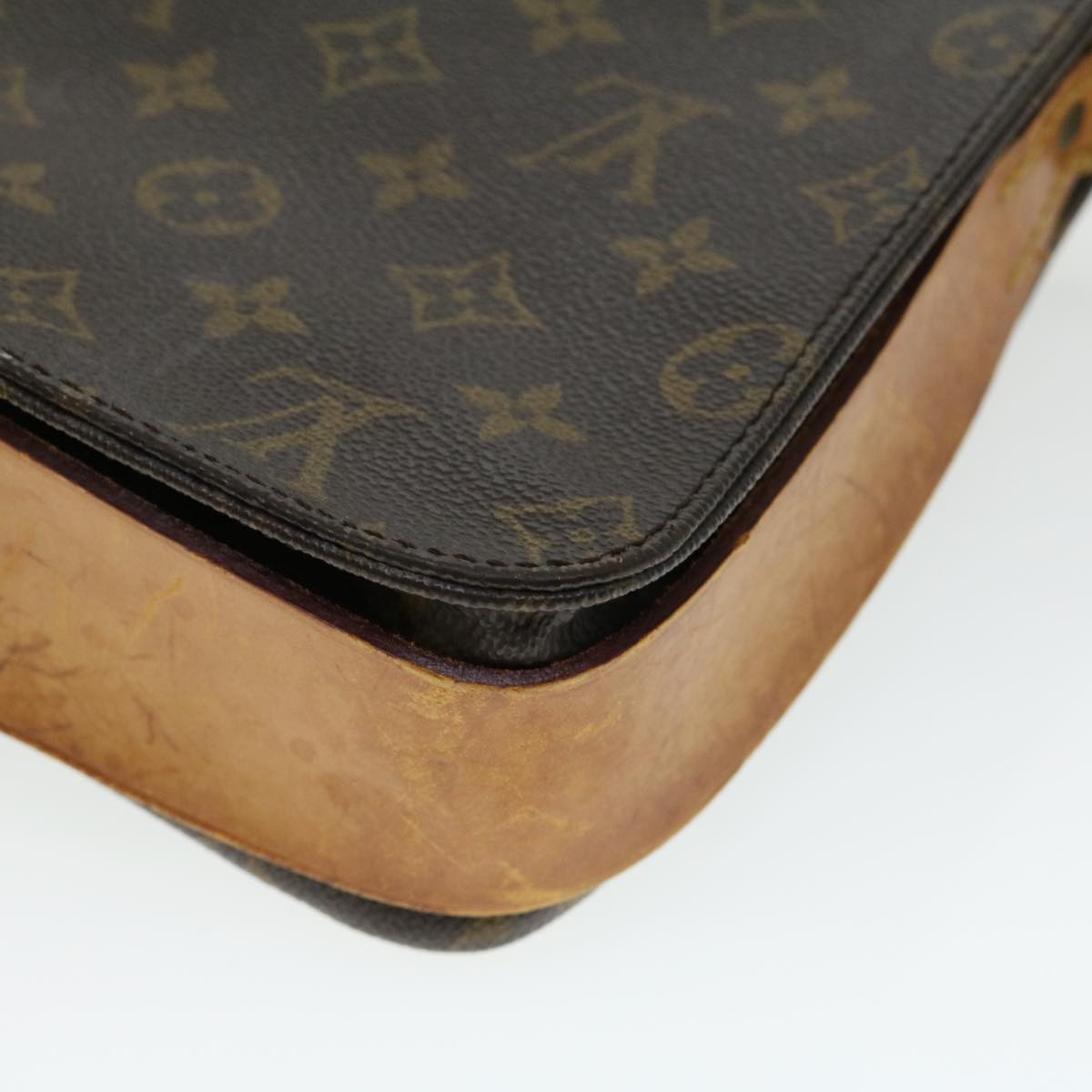 LOUIS VUITTON Monogram Cartouchiere GM Shoulder Bag M51252 LV bs1956