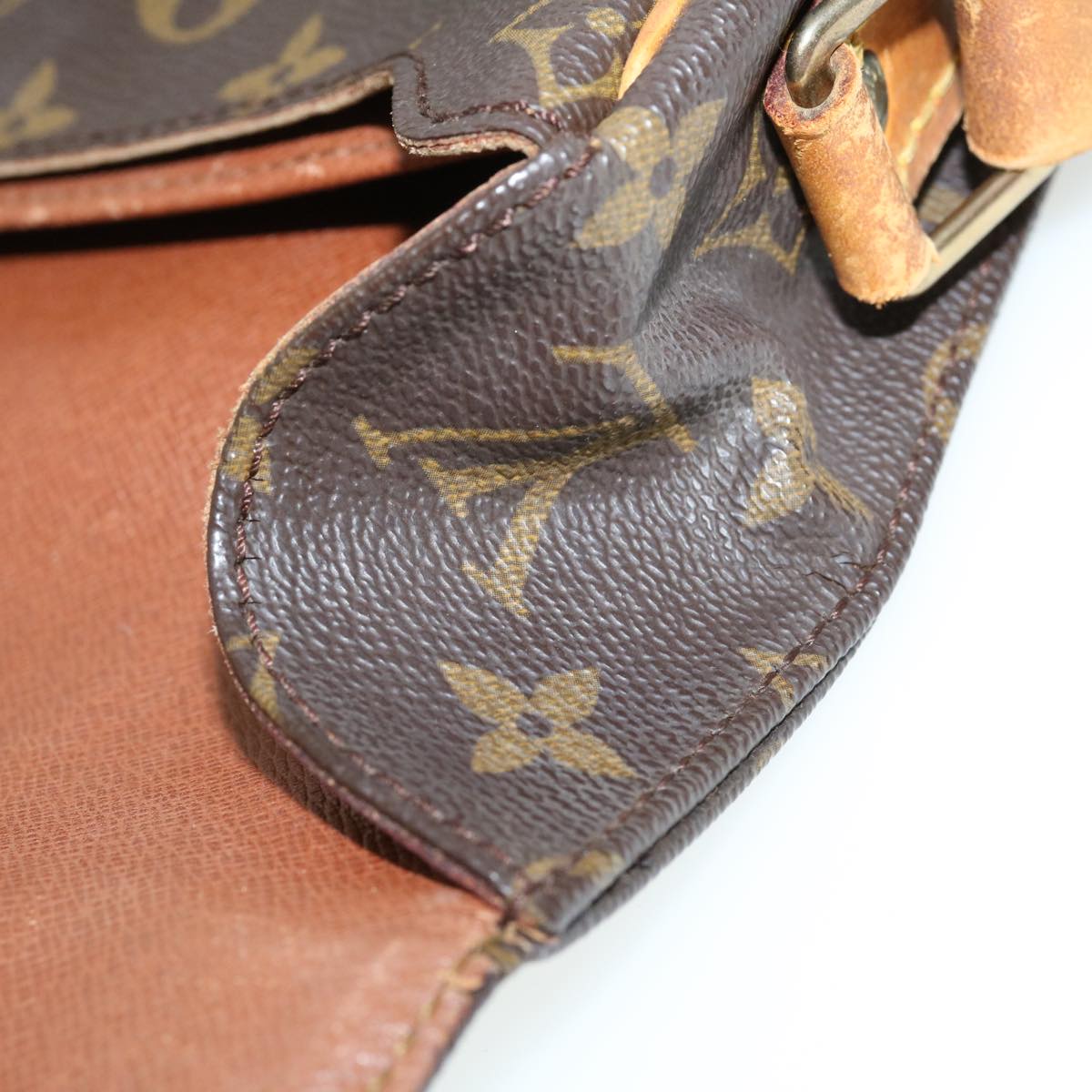 LOUIS VUITTON Monogram Cartouchiere GM Shoulder Bag M51252 LV bs1956