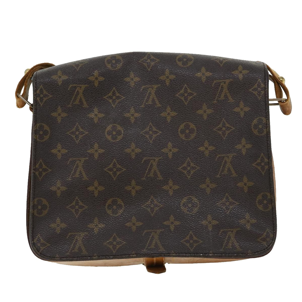 LOUIS VUITTON Monogram Cartouchiere GM Shoulder Bag M51252 LV bs1956