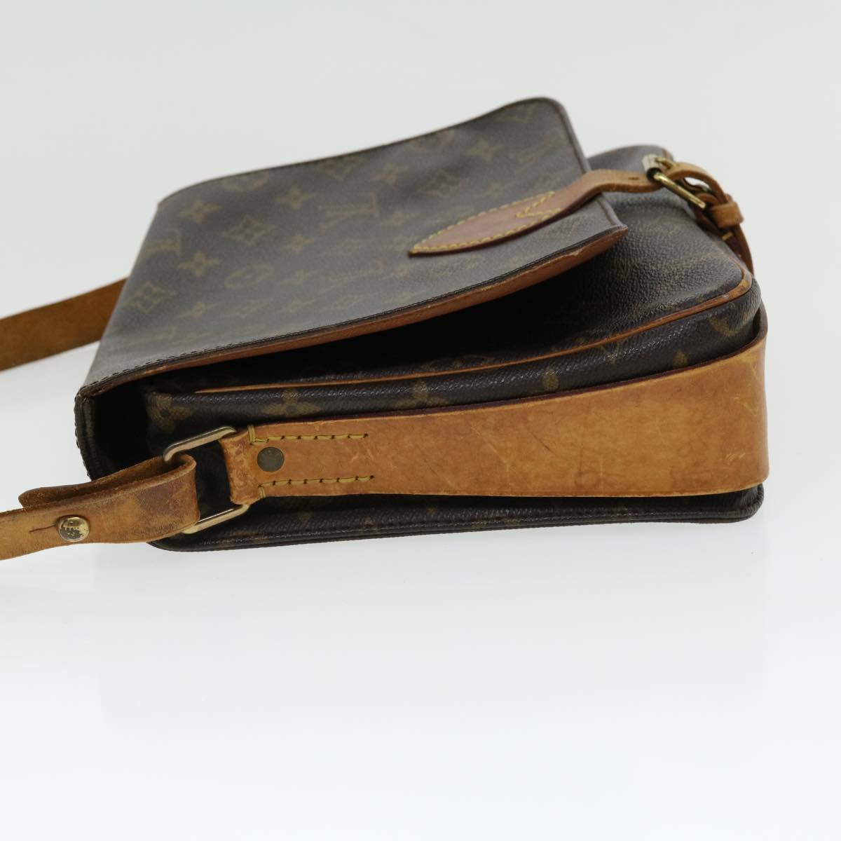 LOUIS VUITTON Monogram Cartouchiere GM Shoulder Bag M51252 LV bs1956
