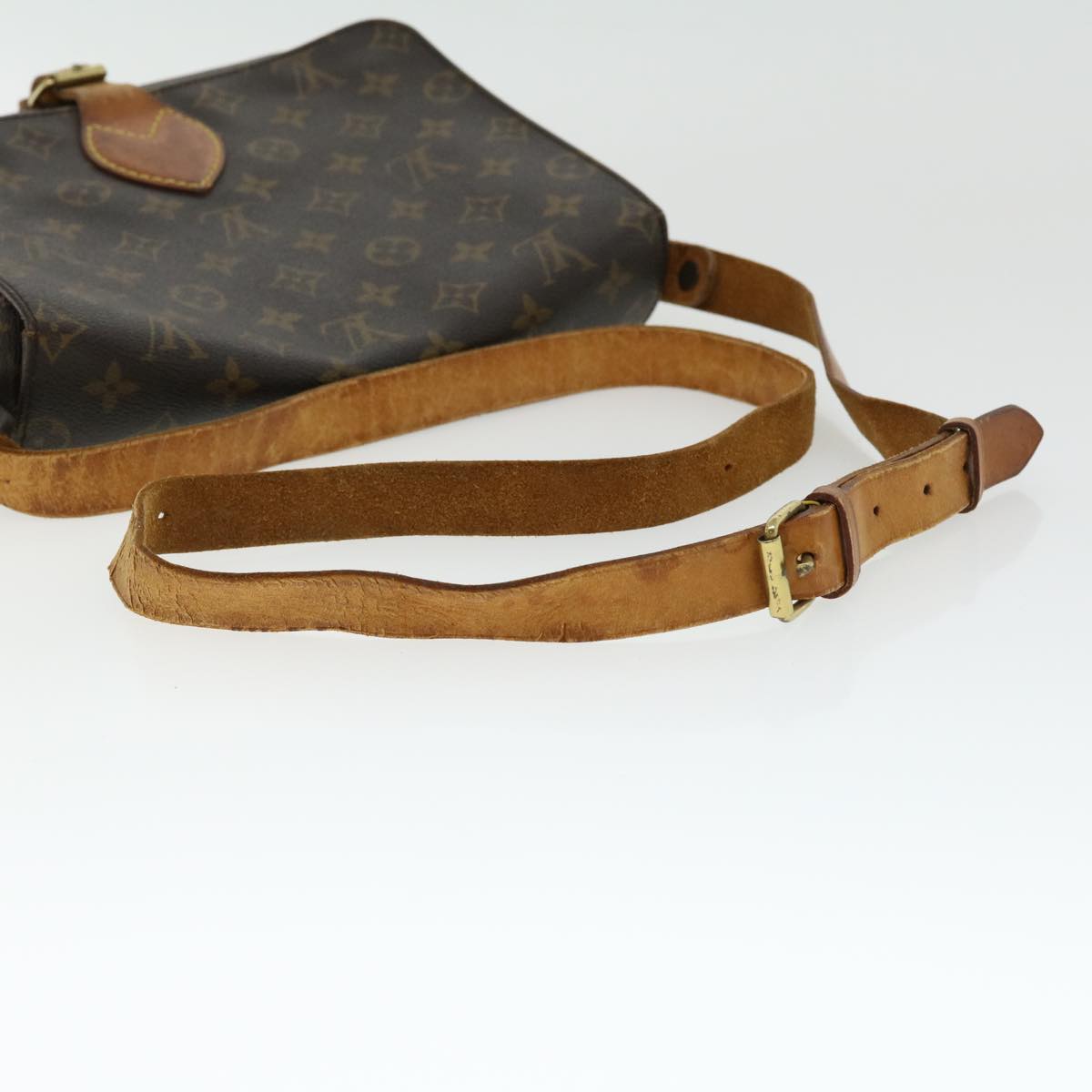 LOUIS VUITTON Monogram Cartouchiere GM Shoulder Bag M51252 LV bs1956