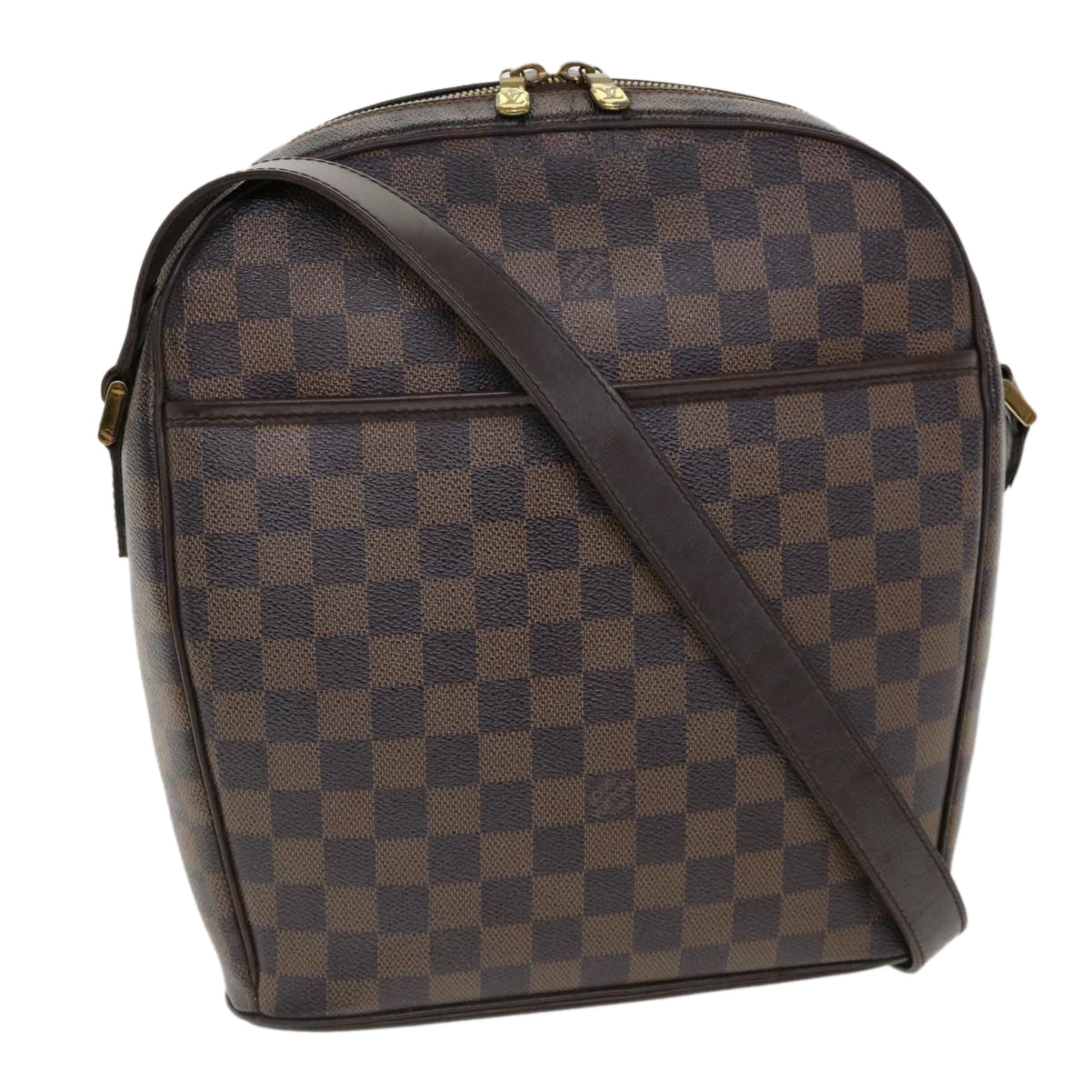 LOUIS VUITTON Damier Ebene Ipanema GM Shoulder Bag N51292 LV bs2033
