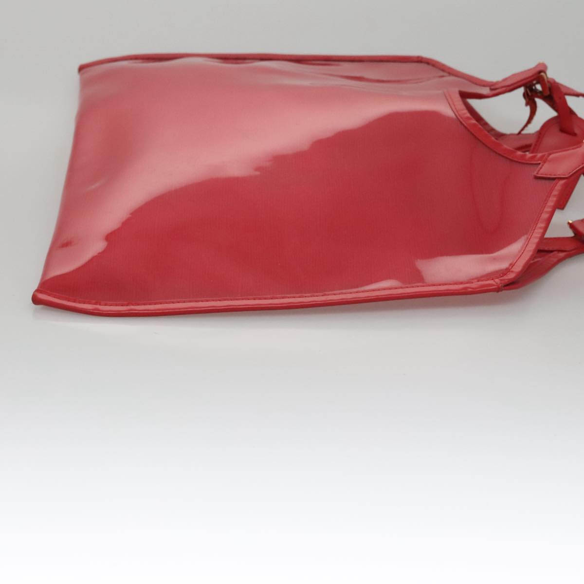 LOUIS VUITTON Epi Plage Via Hand Bag Vinyl Red Grenadine M92152 LV bs20812