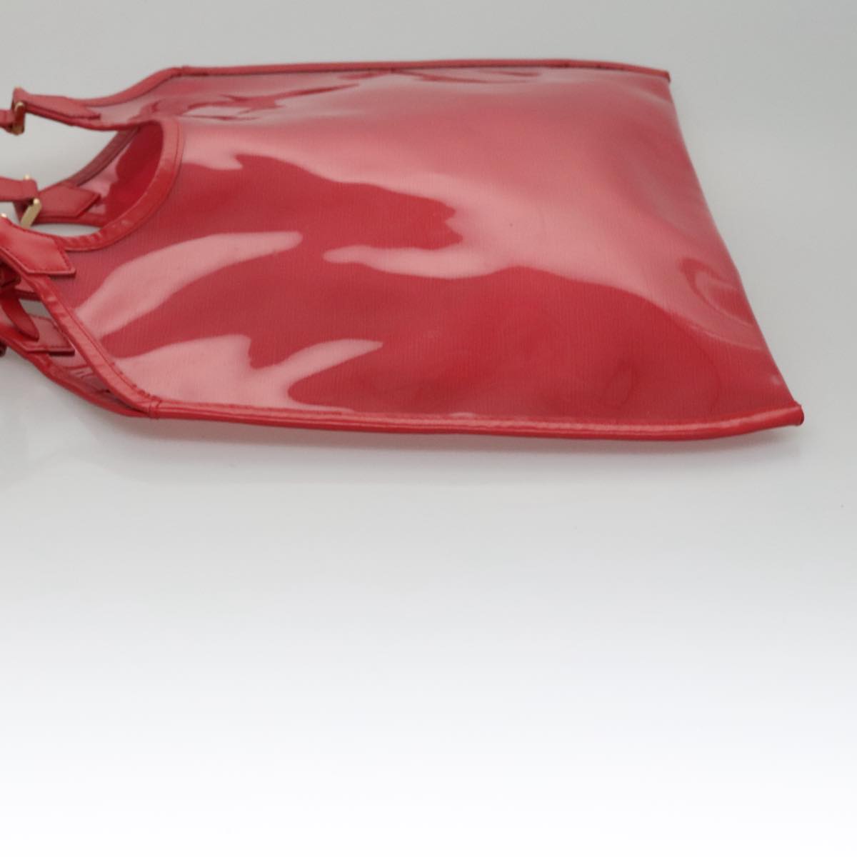 LOUIS VUITTON Epi Plage Via Hand Bag Vinyl Red Grenadine M92152 LV bs20812