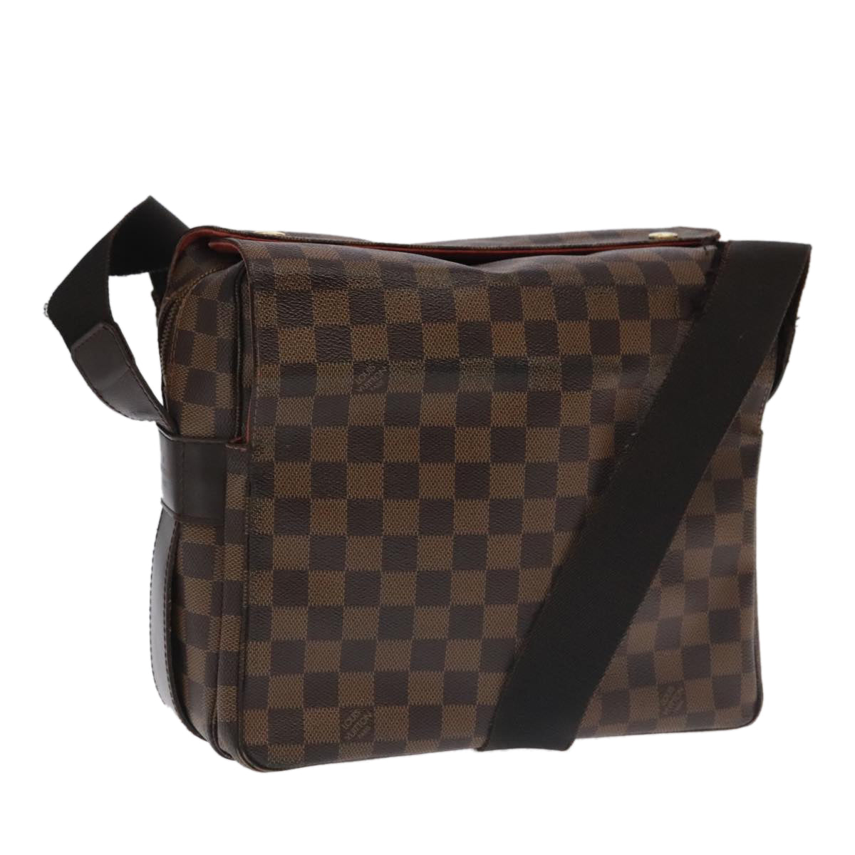 LOUIS VUITTON Damier Ebene Naviglio Shoulder Bag N45255 LV bs20814