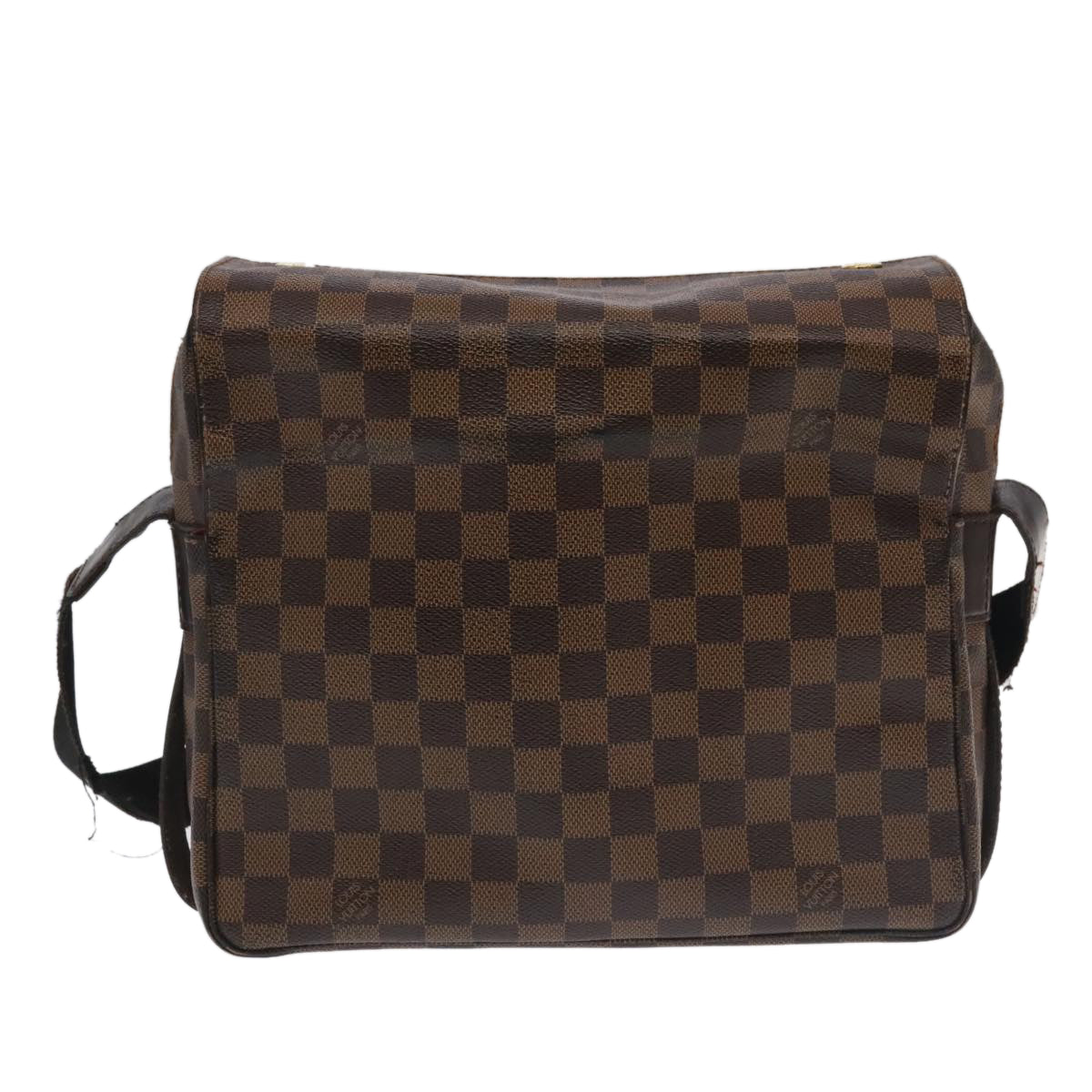 LOUIS VUITTON Damier Ebene Naviglio Shoulder Bag N45255 LV bs20814