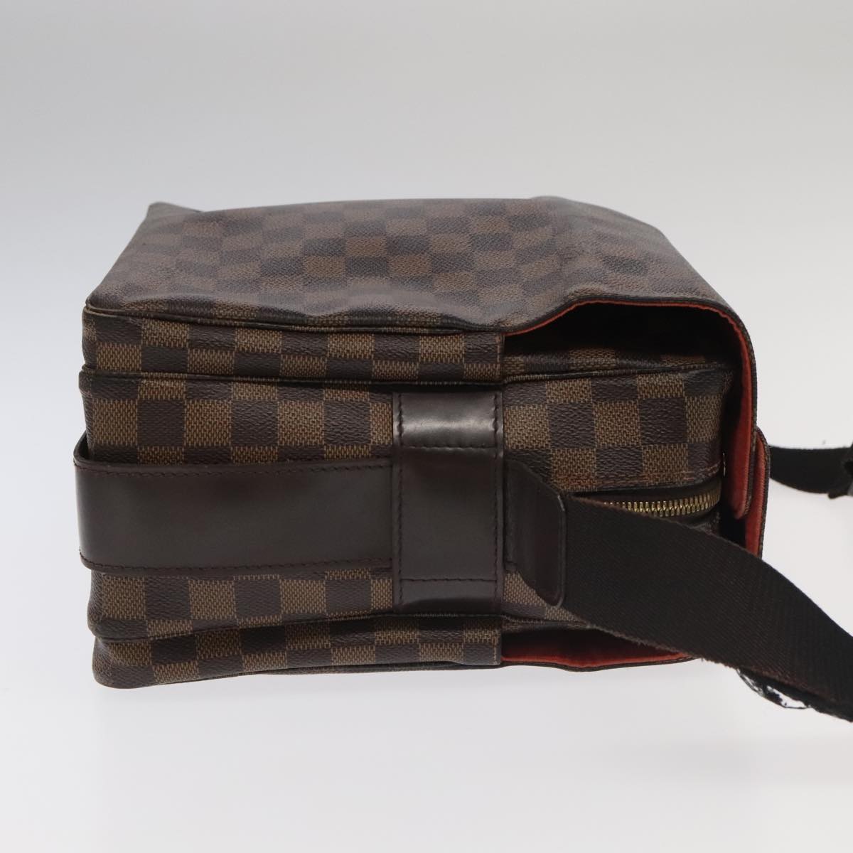 LOUIS VUITTON Damier Ebene Naviglio Shoulder Bag N45255 LV bs20814